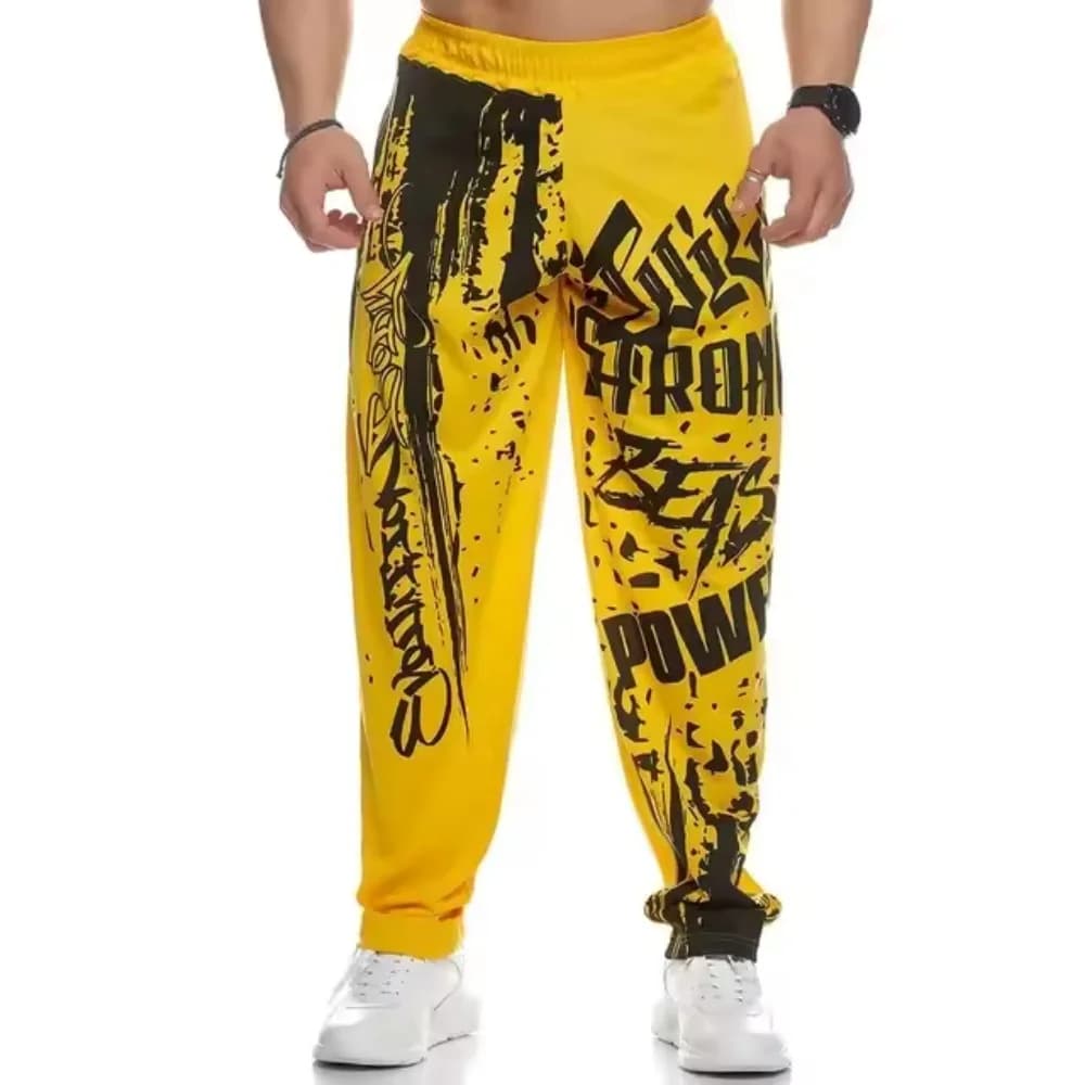 Quick dry Loose Joggers Sweatpants Men Casual Pants Gym Workout Sportswear men Trousers Autumn Male Fitness Training Trackpants