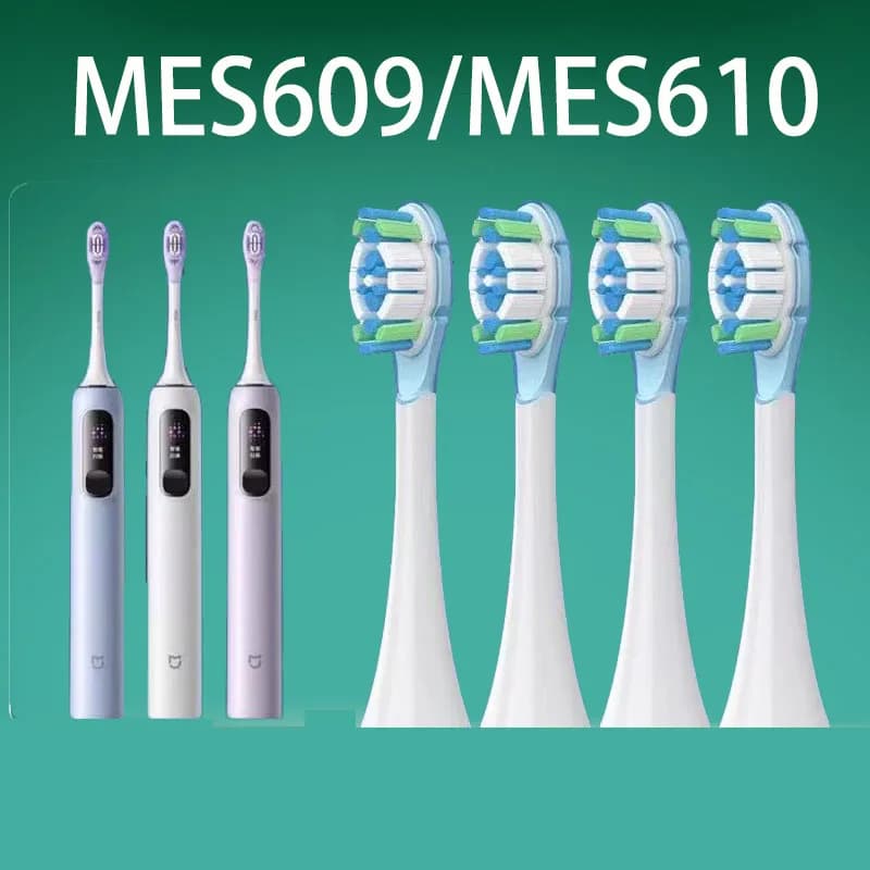 Compatible with Xiaomi Mijia Sonic Sweep Padded Toothbrush Pro Mes609/610 Electric Toothbrush Head