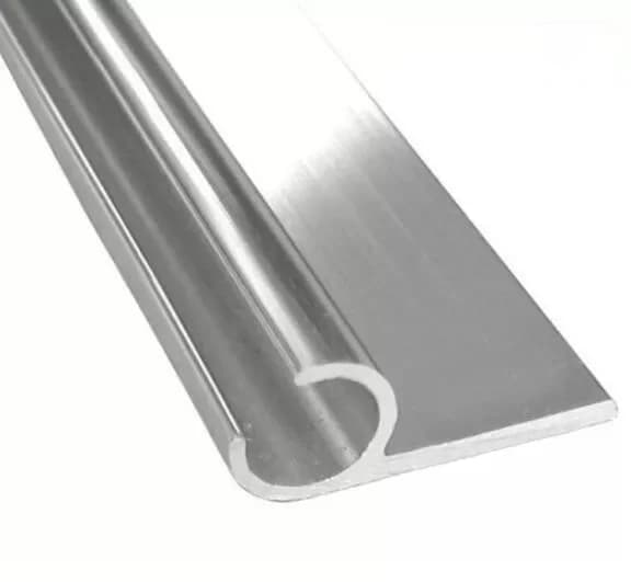 C Channel Awning Rail Strip Campervan For VW Caravan Motorhome 8X0.5m Strip With D/S Tape 400 Cm For Camping/Awnings/Tents