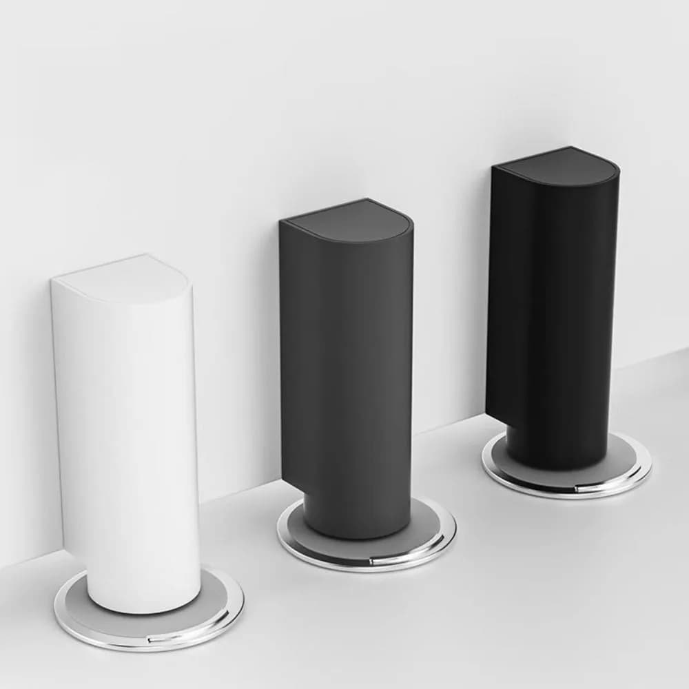Magnetic Door Stopper Heavy Duty No Punching Door Suction Holder Stainless Steel Silent Damping Anti-Collision Doorstop