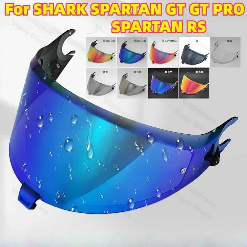 Motorcycle Helmet Visor Lens for SHARK SPARTAN GT GT PRO SPARTAN RS, Clear Screen Replacement Helmet Parts Accessories