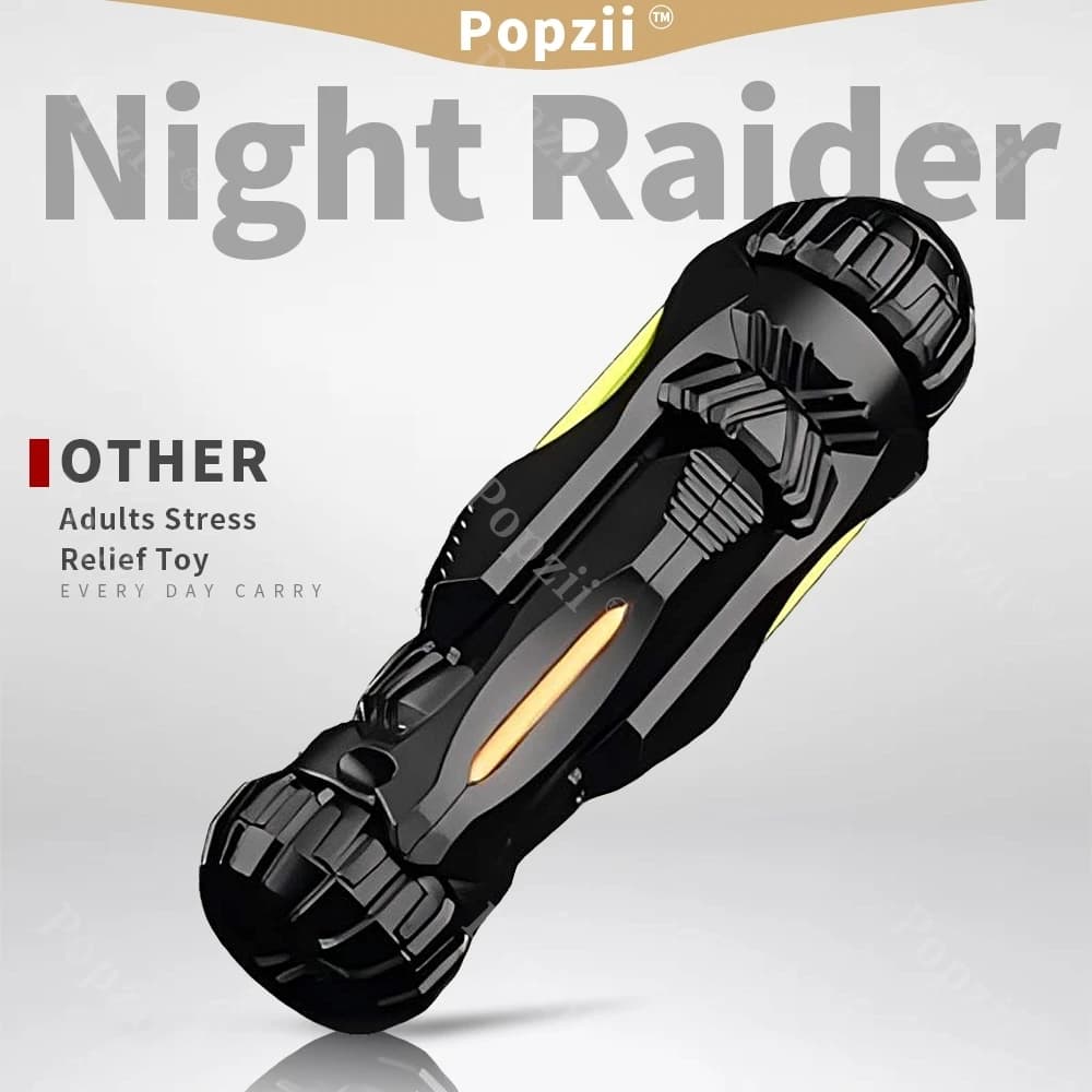 AUTRE Agente Night Raider EDC Modi multipli per giocare Fidget Spinner Punta delle dita Giroscopio Ufficio Gadget antistress Giocattoli per l'ansia
