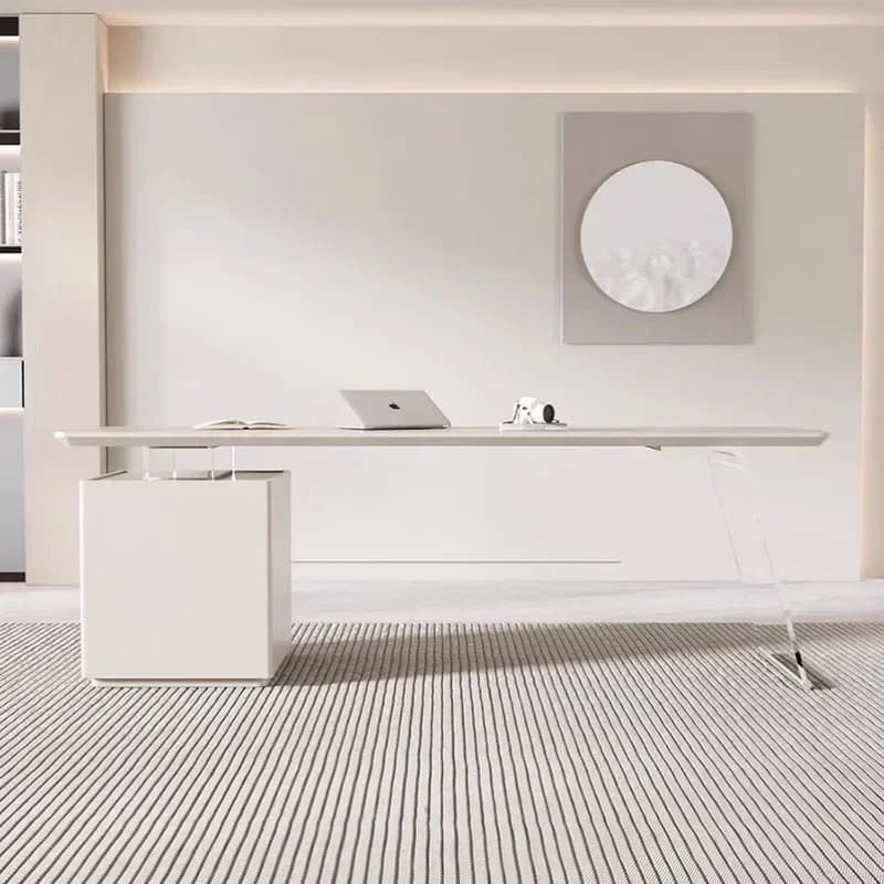 Scrivania da ufficio Mobili Scrivanie da camera Offerta Tavolo da studio Organizzatore Lettura del movimento Reception di sollevamento professionale Altezza automatica bassa