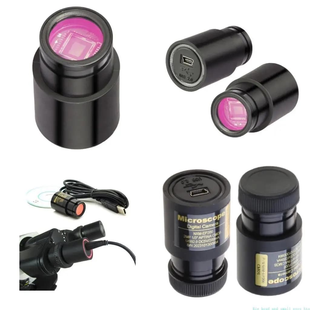 581C 2MP CMOS USB Microscopio binoculare trinoculare Fotocamera Oculare digitale Driver gratuito Fotocamera industriale per