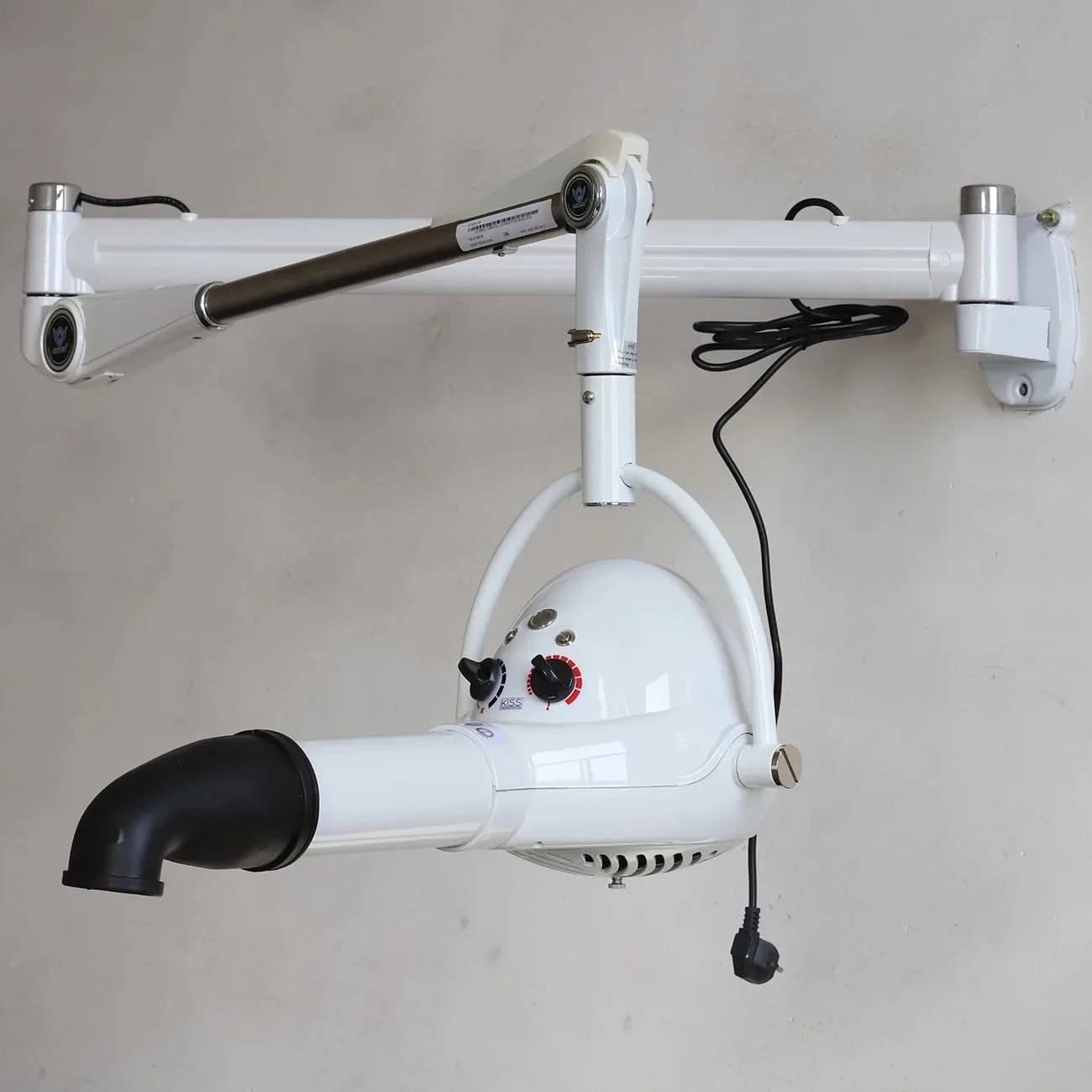 Asciugacapelli per Animali Domestici ARM Dryer Ionico da Parete con Motore Brushless Raffreddato ad Aria per la Toelettatura degli Animali