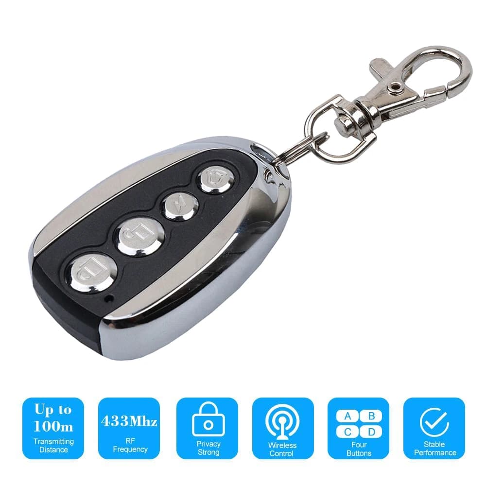 Kebidu 433 Mhz 315 mhz Codice Fisso Duplicatore Remoto Porta Del Garage Apri di Controllo Remoto Elettrico Face a Face Trasmettitore Cancello Auto