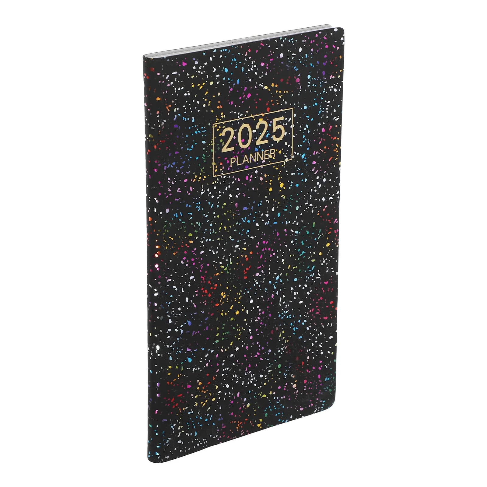 Agenda 2025 Planner Giornaliero Compatto con Copertina Rigida A6, Taccuino Sottile Colorato, Diario Settimanale per Appuntamenti, per Studenti, Ufficio e Casa