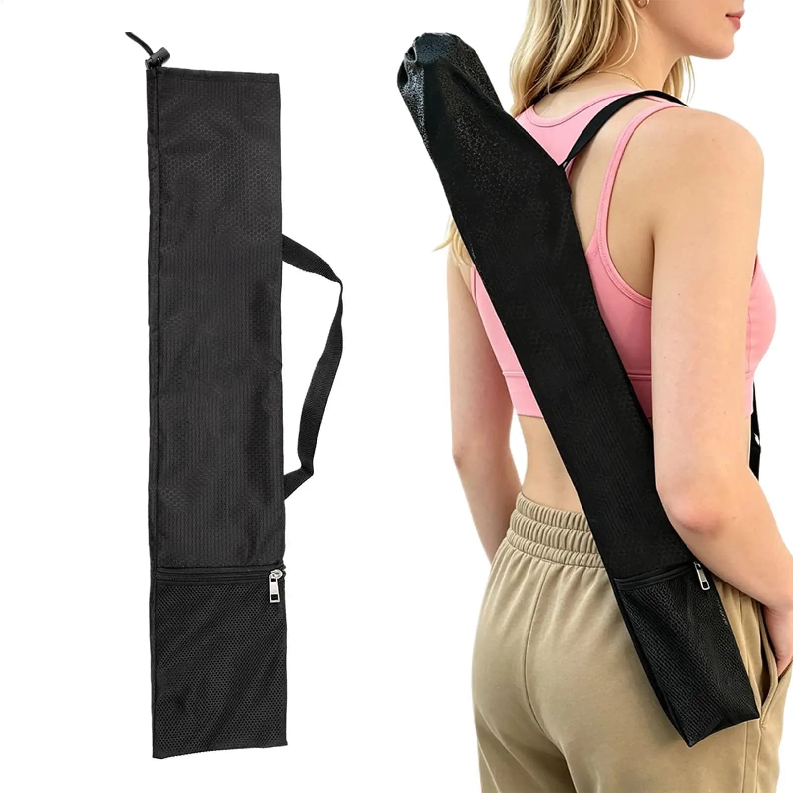 Waterproof Trekking Pole Storage Bag Portable Shoulder Pouch For Walking Stick Tent Pole Fishing Rod Camping And Mountaineering