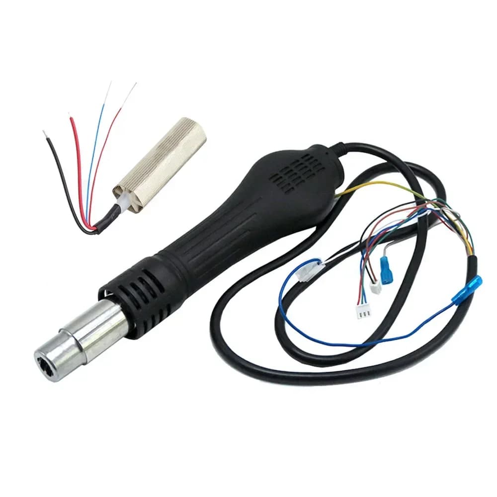 Stazioni di saldatura BGA Pistola ad aria calda Maniglia Elemento riscaldante per Saike 898D 852D + 858D 909D 952D + 8586D 852D++ Stazione di saldatura