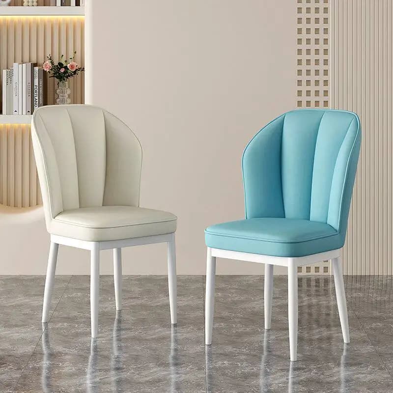 Blue Designer Dining Chairs Minimalist Nordic Restaurant Conference Dining Chairs Gaming Bar Silla De Escritorio Furniture