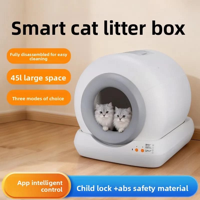Intelligent automatic cleaning cat litter box, automatic shoveling and deodorizing APP intelligent control cat litter box