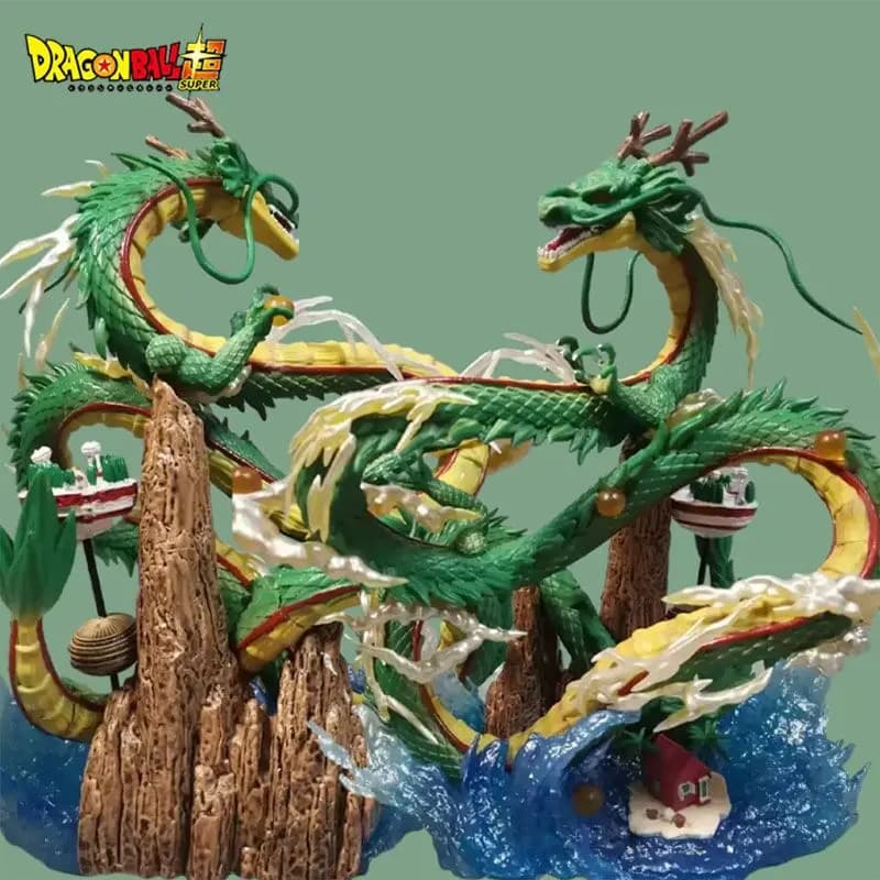 Dragon Ball Z Shenron Anime Figura Mare Shenron 24 cm Action Figurine Modello in PVC Statua Bambola da collezione Decorazione da scrivania Giocattoli Regali