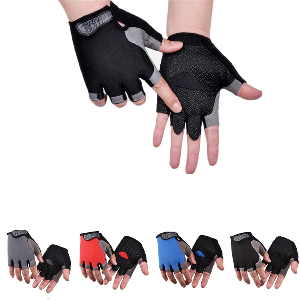 Gym Gloves Nut Gloves Non-slip Gloves Absorbing Shots Breathable Gloves Sports Gloves for Training Weightlifting Cycling