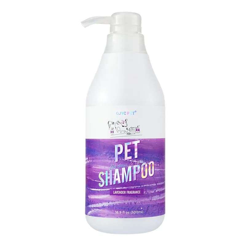 Shampoo per animali domestici alla lavanda da 500ml-fragranza deodorante e a lunga durata per cani-liquido da bagno per gatti