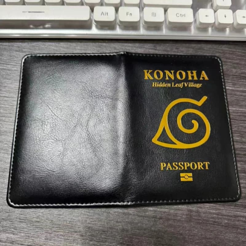 Cartoon Cute Fashion Passport Cover Leather Credit Id Card Holder Wallet Women Men Travel Passport Covers Case