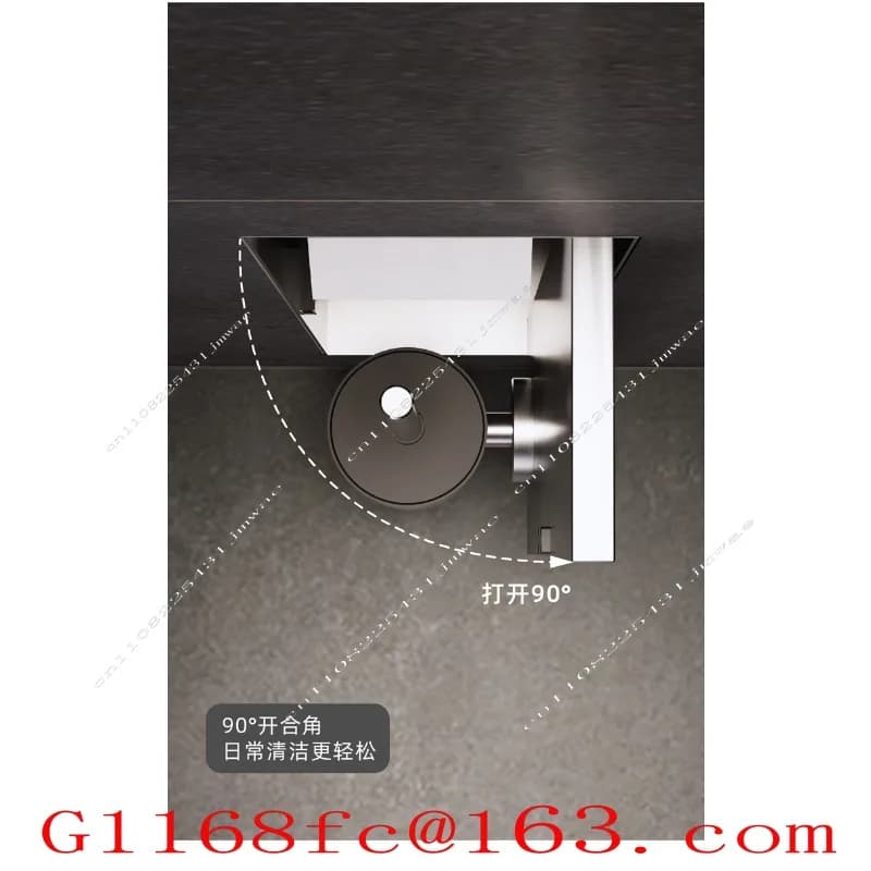 Stainless Steel Embedded Bathroom Niche Hidden Toilet Paper Holder Toilet Brush Rack