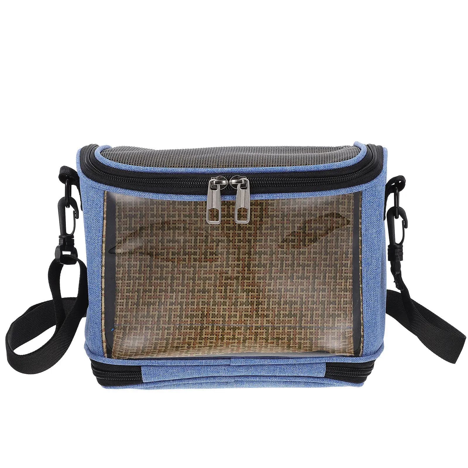 1 Pezzo Borsa Trasparente per il Trasporto di Uccelli, Trasportino per Pappagalli Traspirante e Robusto, Borsa Portatile per Animali Domestici per Viaggi all'Aperto e Uso Quotidiano, Tracolla