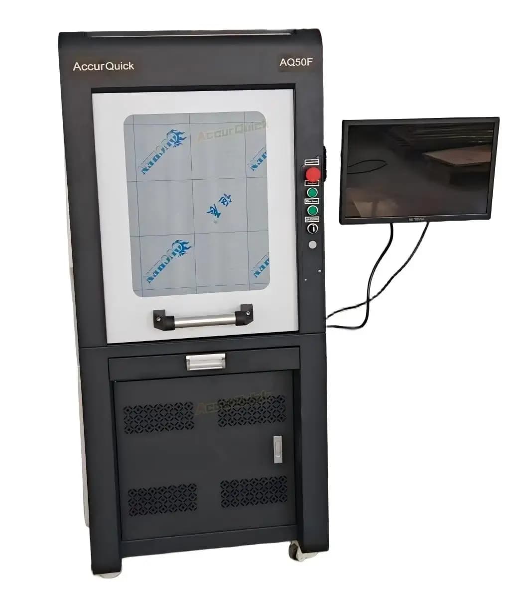 50W 100W Gold Silver Aluminum Cutting Laser Engraving Machine For Jewelry Necklace