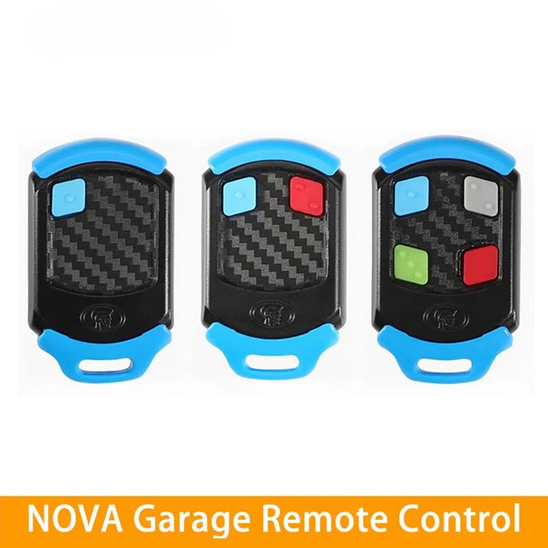 Telecomando di controllo accessi a 2 pulsanti con codice variabile per porte garage e cancelli, 433MHz, accessorio di sicurezza per il Sud America