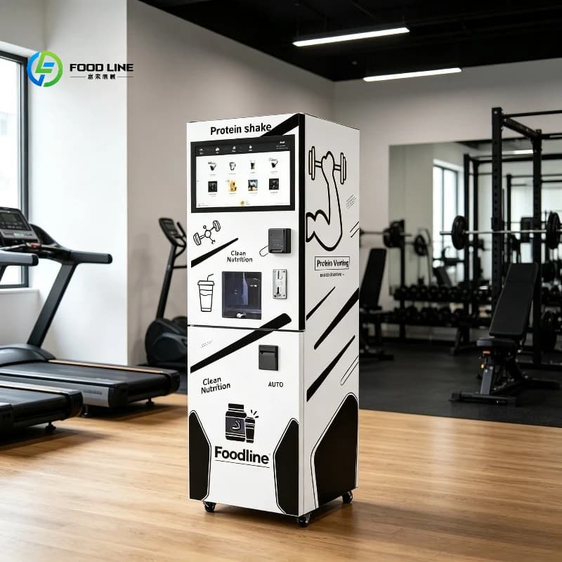 Customize Automatic Protein Powder Energy Drink & Instant Coffee Vending Machine for Wholesale Sale with Integrated SDK Function