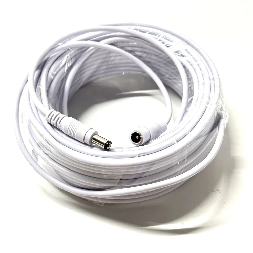 Cavo di prolunga adattatore di alimentazione DC 12V 5.5*2.1mm Cavo di alimentazione maschio femmina Estendi il cavo 3M 5M 10M 15M 20M 30M Cavo per telecamera CCTV