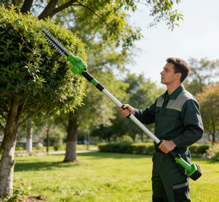 Electric pruning shears for extension poles for electric shedge cutters from 24 V to high branch from gardening High altitude electric lithium shears