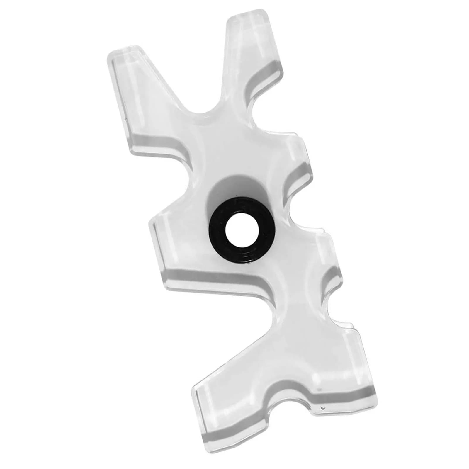 Supporto per Stecche da Biliardo in Acrilico con Design a Corno di Cervo, Porta Stecche Scorrevole, Accessori per Biliardo e Snooker