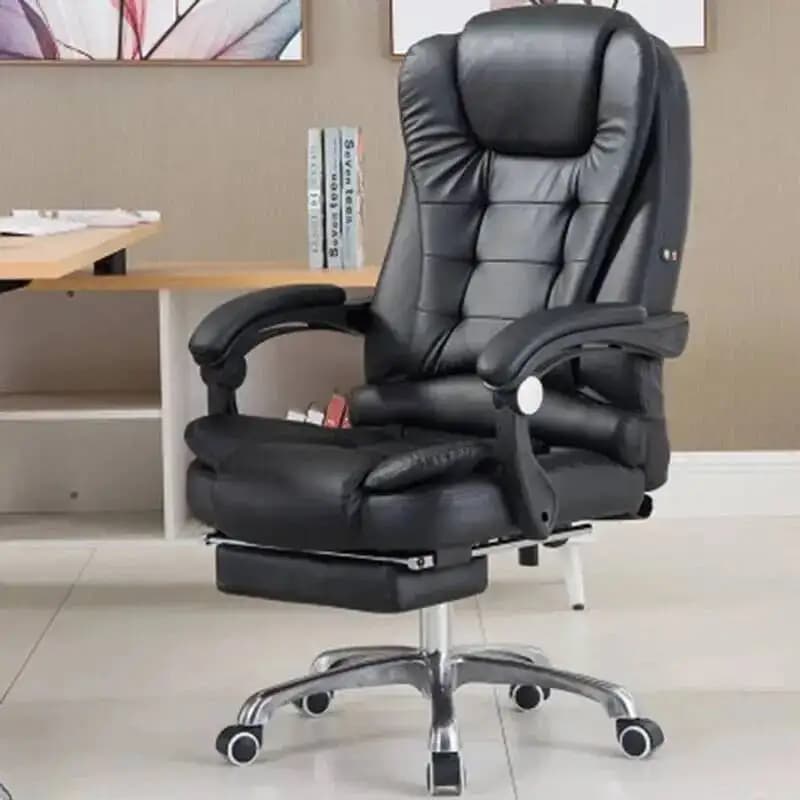 Sedia da Ufficio con Rotelle, Poggiatesta di Design, in Tessuto, Comoda, Regolabile, per Gaming, con Maniglie Alte, Seduta e Schienale, Arredamento