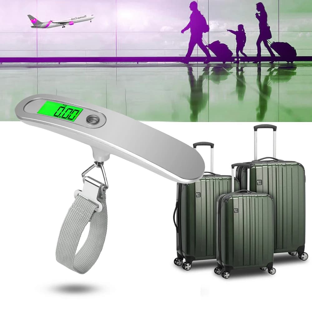 Bilancia per bagagli portatile Bilancia elettronica digitale LCD Bilancia da viaggio per valigia