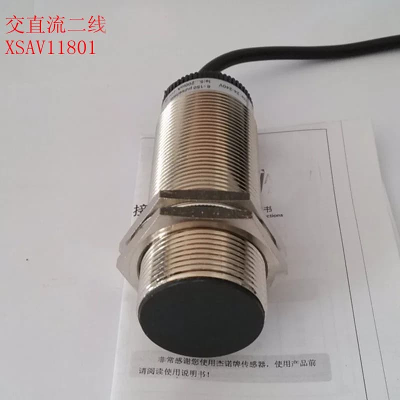XSAV11801 Inductive Proximity Switch Speed Sensor Motion Rotate Detector 0-10mm DC/AC 24-240V 2-Wire 30mm Replace Telemecanique