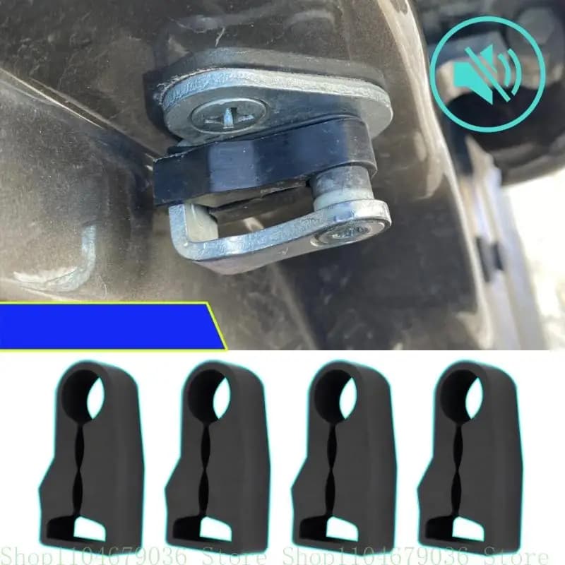 Pack of 4 sounding mats for car door dampers for automotive doors Improved noise reduction Suitable for FREE