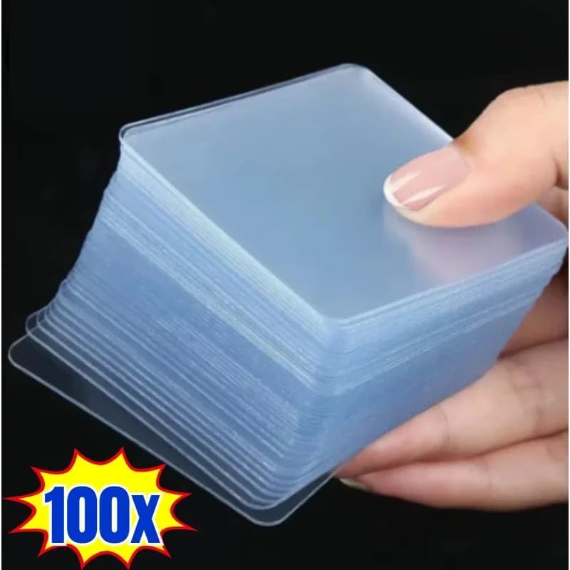 Nastro biadesivo resistente da 6 cm Adesivi adesivi murali quadrati trasparenti in PVC per ganci Nastri adesivi per la casa senza traccia impermeabili