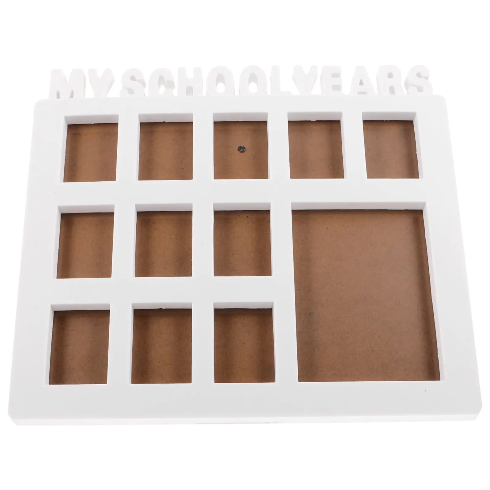 Cornice Portafoto in Plastica Leggera per Bambini, Espositore Decorativo per Foto, Porta Ricordi per le Tappe di Crescita del Neonato
