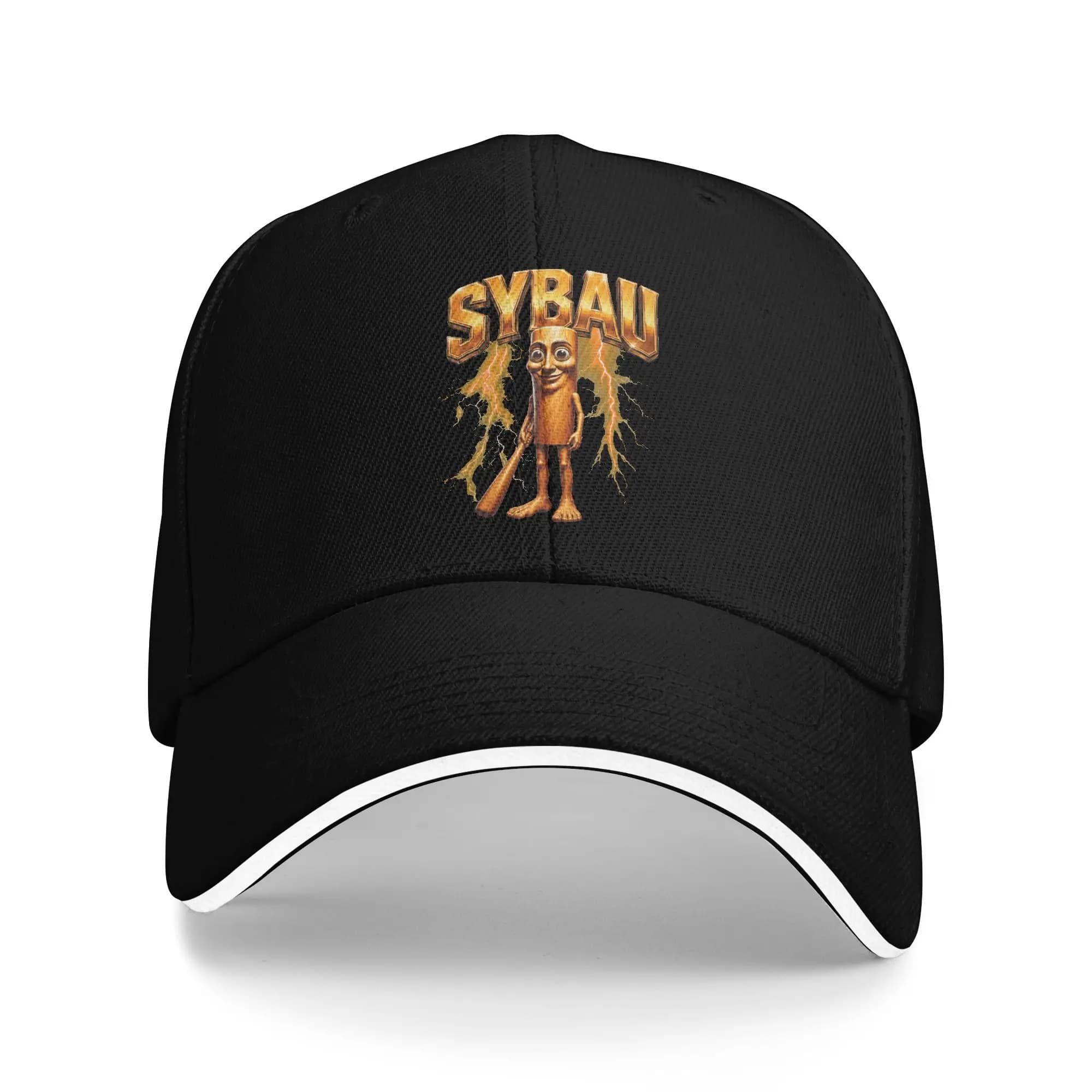 Tung Sahur Sybau Funny Meme Casual Baseball Cap Spring Trucker Hat Outdoor Sport Snapback Cap Men Retro Baseball Caps