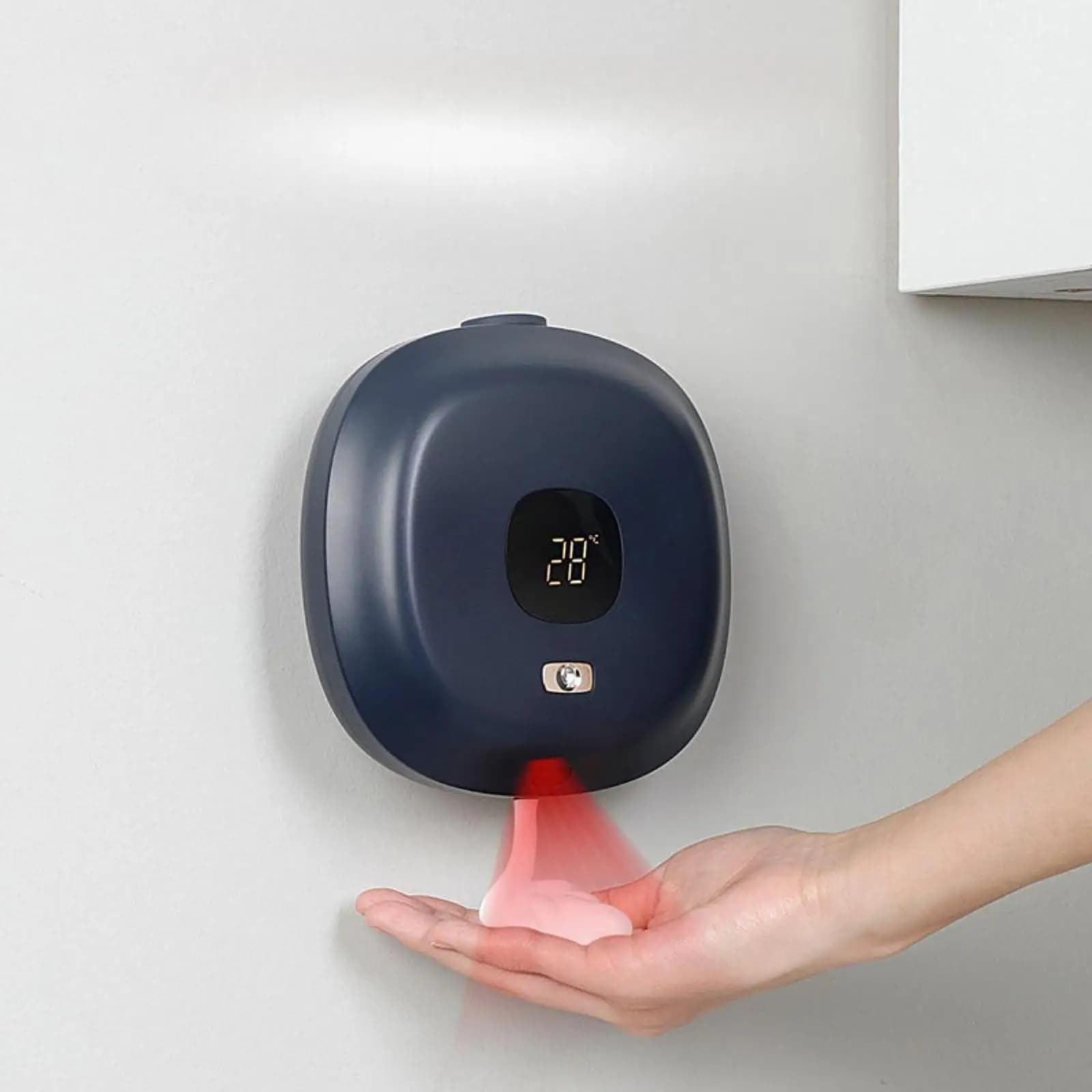 Dispenser Automatico di Sapone Liquido con Sensore Elettrico, Erogatore Intelligente per Cucina, Scuola, Ufficio e Bagno