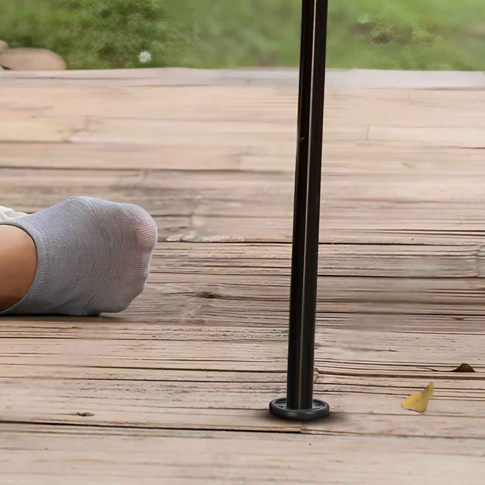 8 Pezzi Tappi Terminali Protettivi per Pali da Tenda, Copripunta Antiscivolo per Pali Piramidali da Trekking e Tende da Sole, Diametro Interno 125mm, Accessori per Teli da Campeggio