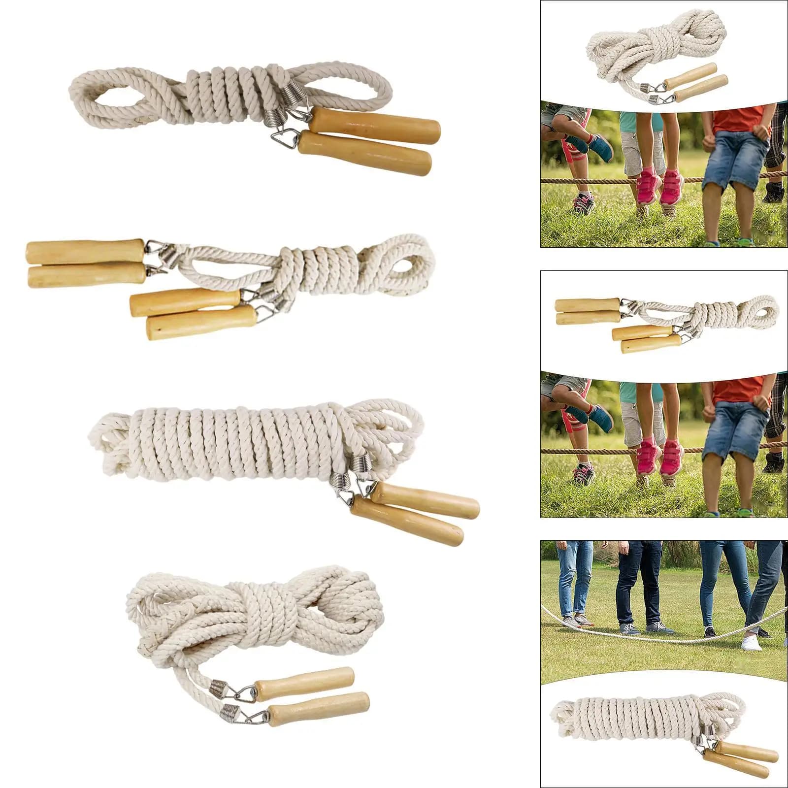 Jumping Racing Jumping Racing Funny portable practical with wooden handle for team group exercises Outdoor sports fitness school
