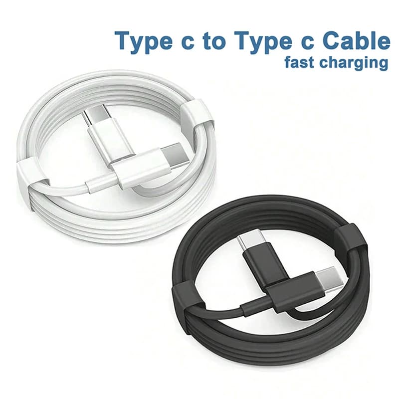Cavo di ricarica rapida da tipo C a tipo C 20W PD per telefono 15 16 Huawei Xiaomi Samsung tipo C cavo per tessitura accessori linea dati