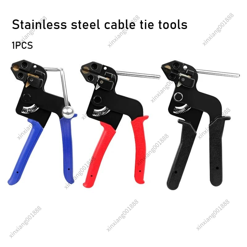 Stainless Steel Cable Tie Pliers, Steel Band Tensioner for Strapping Machines, Self-locking Tool for Band Tightening Machines