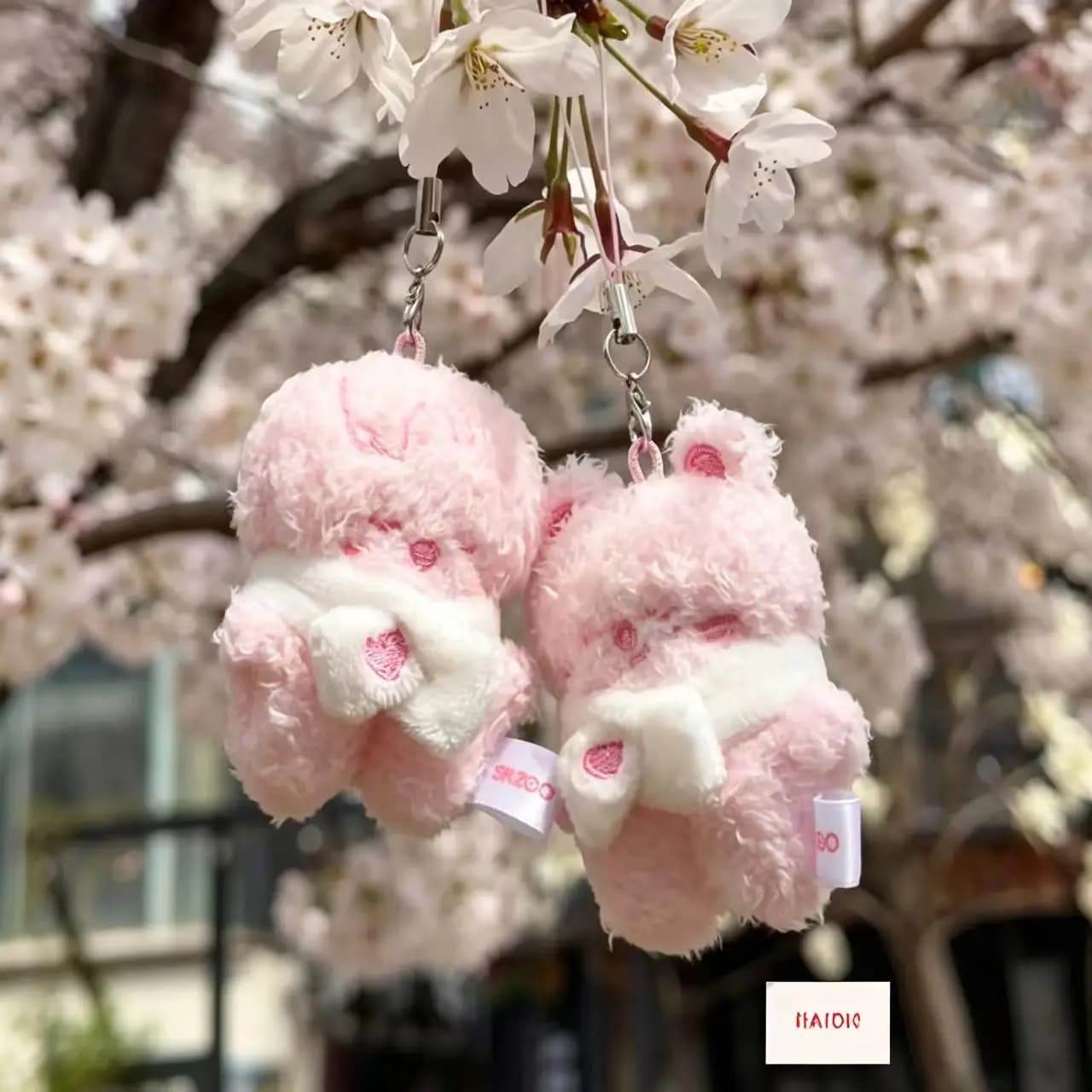 Nuovo Portachiavi Peluche Mini di Bangchan e Hyunjin degli Stray Kids, Collezione Regalo per Fan