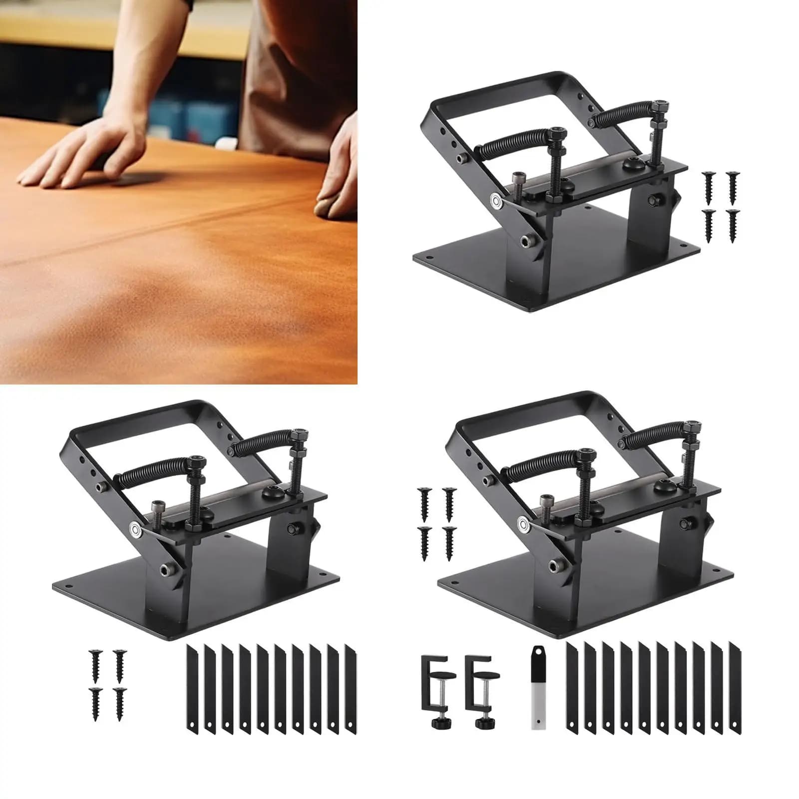 Machine Manual for Discharging the Leather, Versatile for Grinding Belts and Strips, Tools for Grinding Edges, Slipper and Shoe