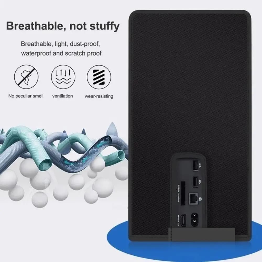Anti-Scratch Dust Cover Waterproof Mesh Game Console Accessories Dustproof Sleeve Protective Case for Xbox Series X