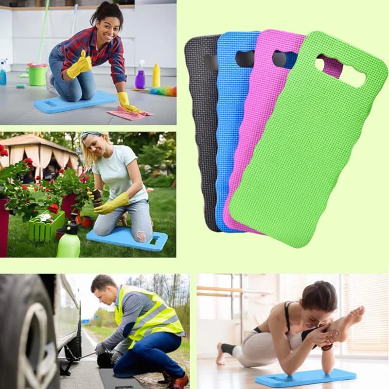 ..1 piece of gardener foam knee pad, EVA waterproof non-slip mat, durable and comfortable cushion for yoga exercises, multifunctional tool
