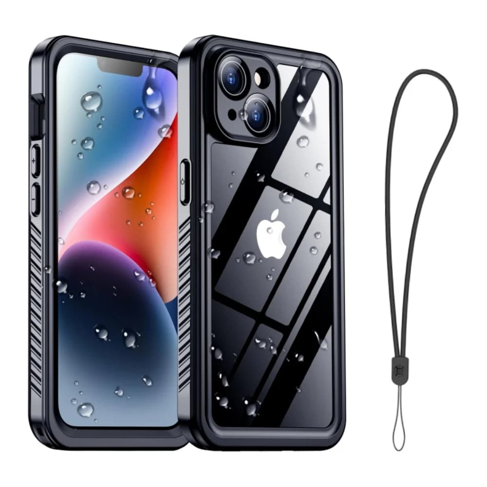 Shellbox Custodia per telefono impermeabile professionale per iPhone 14 17Air 13 15 16 - 360 Copertura completa antiurto antipolvere IP68