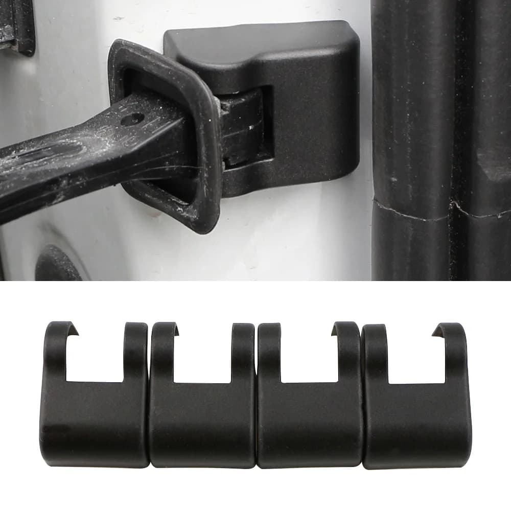 Copri Blocco Porta Auto per Skoda Citigo Rapid Octavia A7 Fabia Superb Yeti, Set da 4 Pezzi, Accessori per Limitatori Serratura Porta