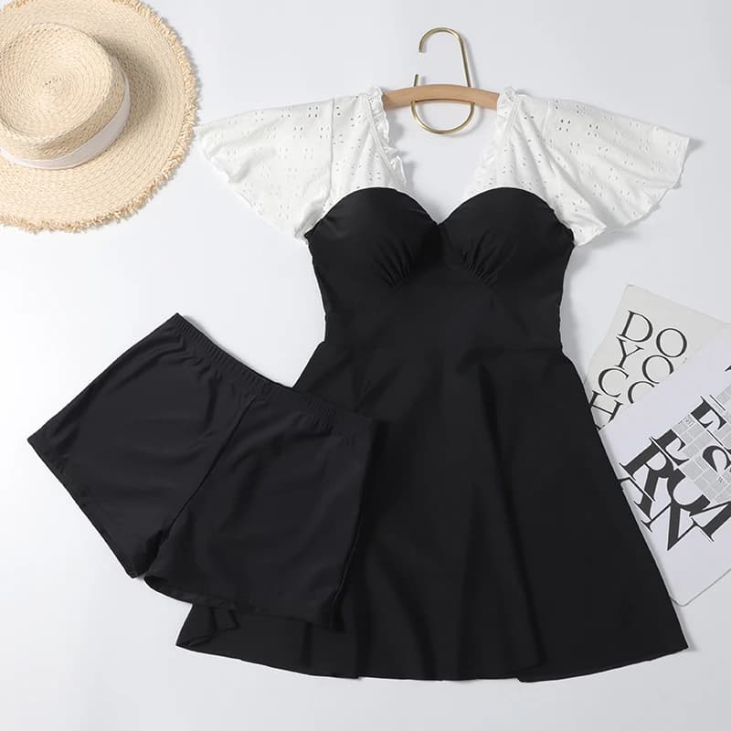 Full women's costume with steel support, modeling and dressing for the belly, Batoom version