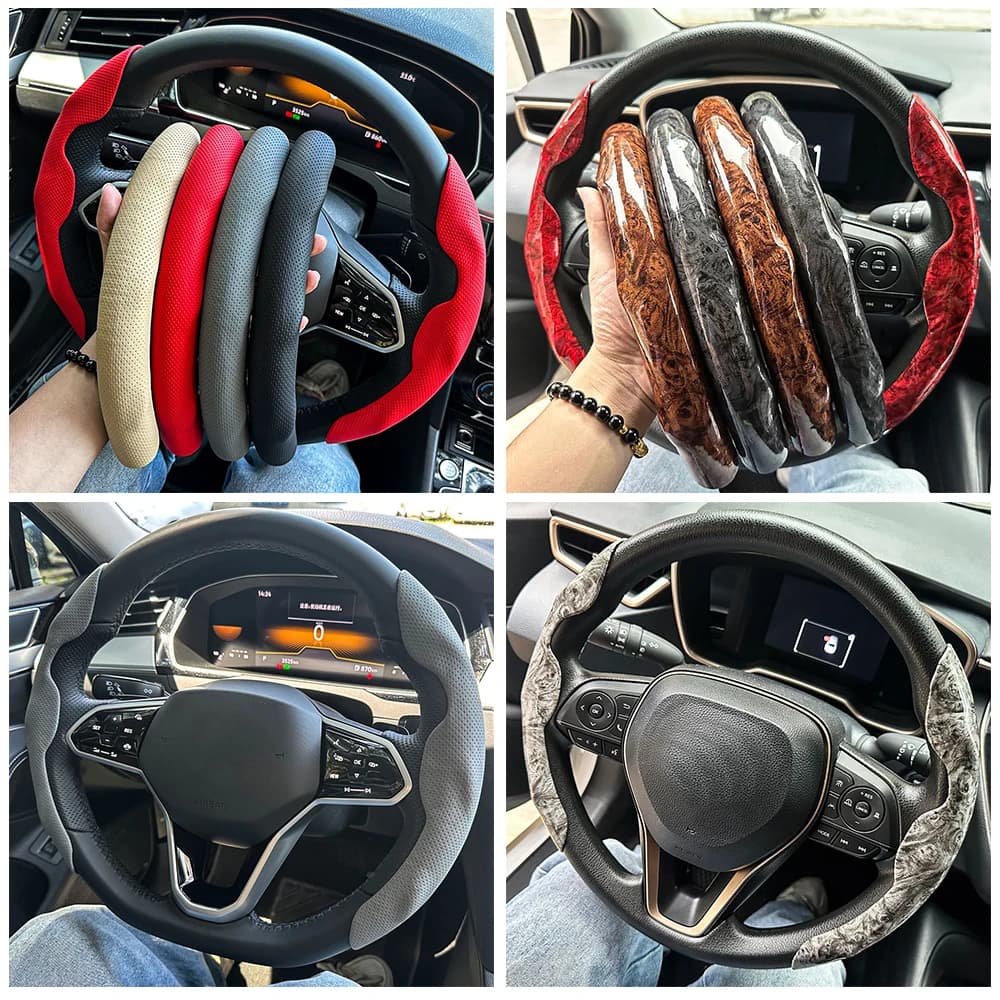 Universal PU Leather Cover Nappa for Men and Women, For All Seasons, Non-slip, Absorbent, Usura-resistant
