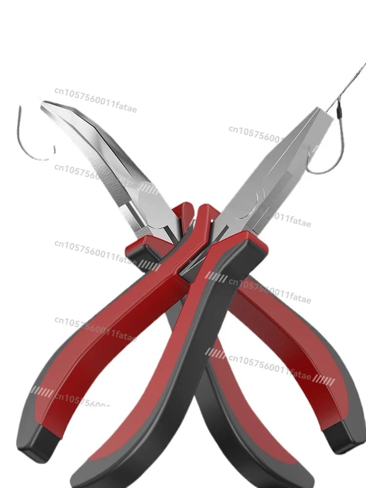 Pinza a gancio piatto Pinza speciale per fascette per cavi professionali multifunzionali in acciaio inossidabile