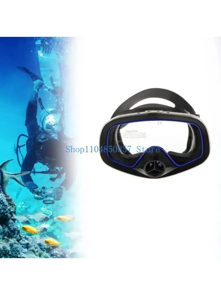 5asd Underwater Mask for Adults with Mounting Portable Swimming Glasses Water resistant