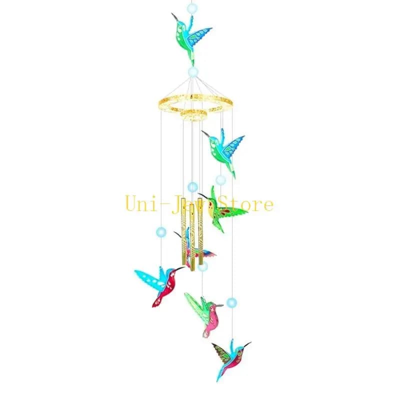40 Hummingbird Wind Chimes stampi in silicone, decorazione per esterni per stampi a fusione resina epossidica